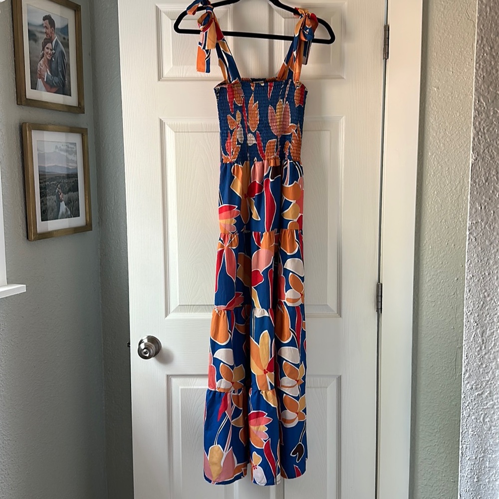 Tropical vacation dress